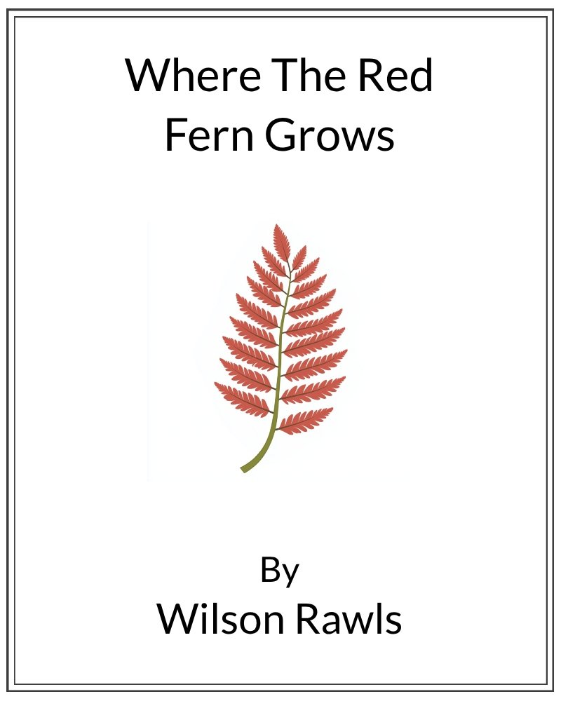Cover image for Where The Red Fern Grows